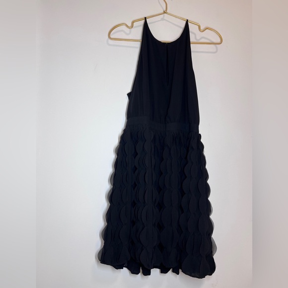 Diane Von Furstenberg Black Keyhole Halter Dress - Picture 6 of 16